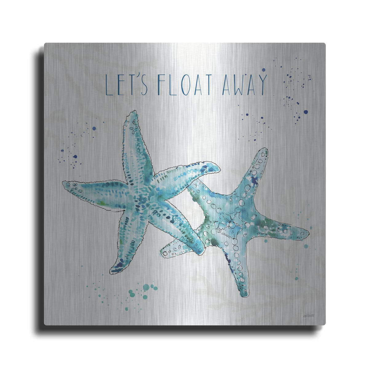 'Deep Sea VI' by Anne Tavoletti – Metal Wall Art
