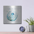 'Deep Sea VII' by Anne Tavoletti – Metal Wall Art, 12x12 room view