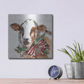 'Holiday on the Farm VIII' by Anne Tavoletti – Metal Wall Art, 12x12 room view