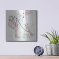 'Fashion Feet I' by Anne Tavoletti – Metal Wall Art, 12x12 room view
