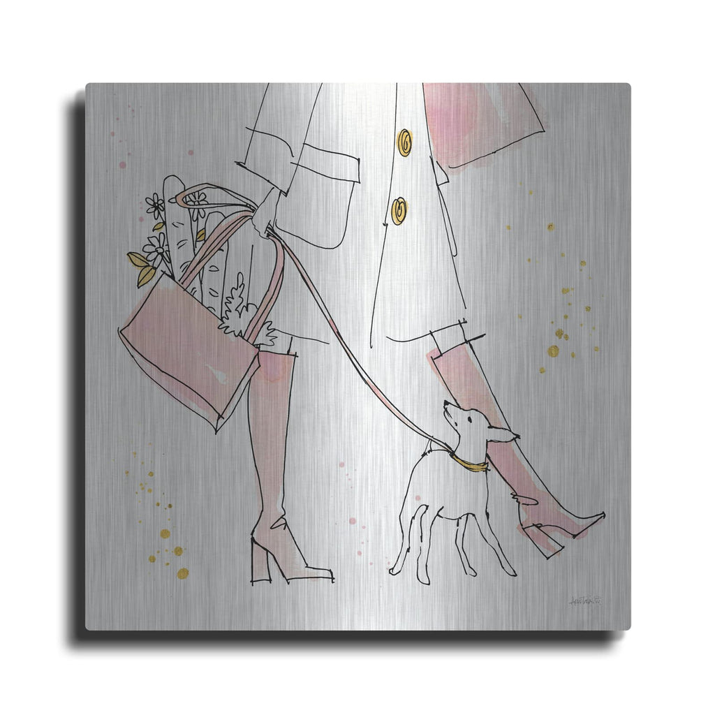 'Fashion Feet I' by Anne Tavoletti – Metal Wall Art
