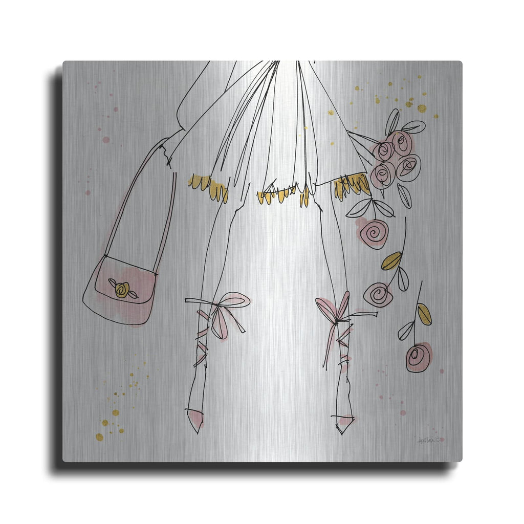 'Fashion Feet IV' by Anne Tavoletti – Metal Wall Art