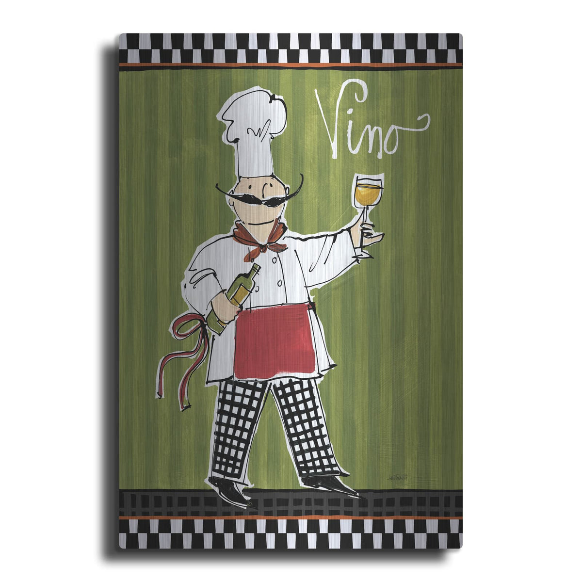 'Chefs on the Go IV' by Anne Tavoletti – Metal Wall Art