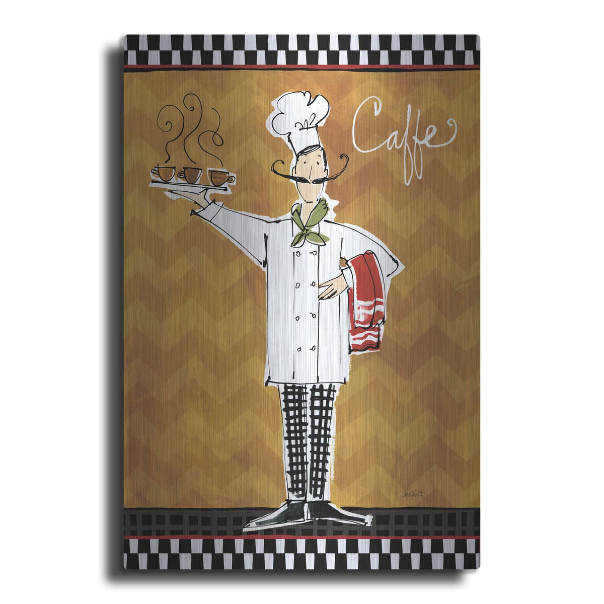 'Chefs on the Go II' by Anne Tavoletti – Metal Wall Art
