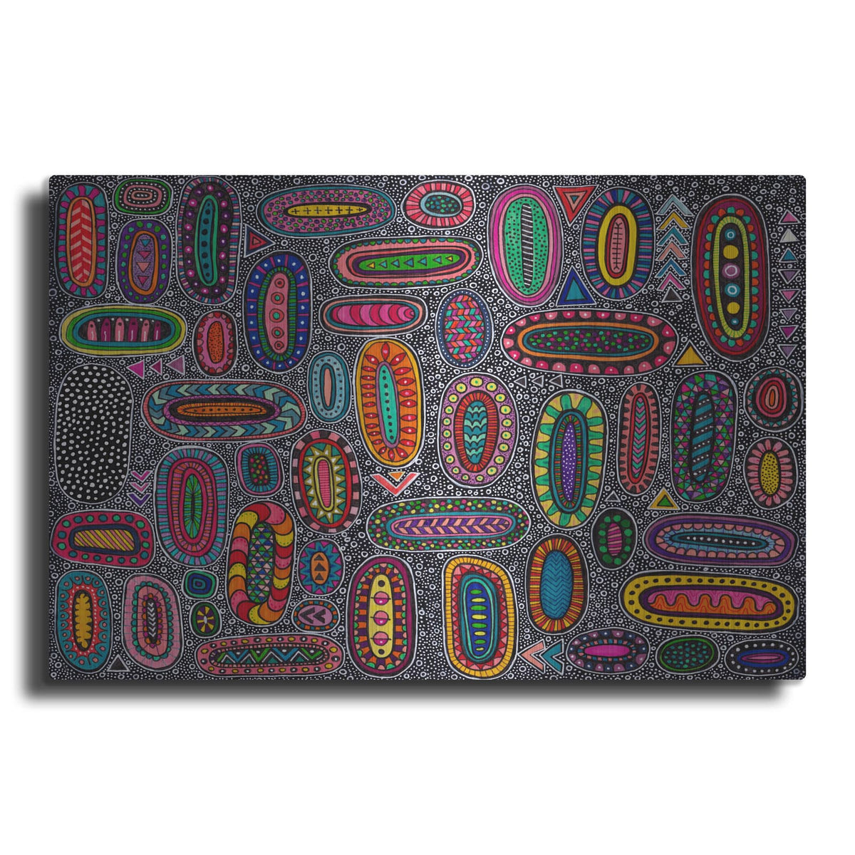 'Microscopic' by Hello Angel – Metal Wall Art