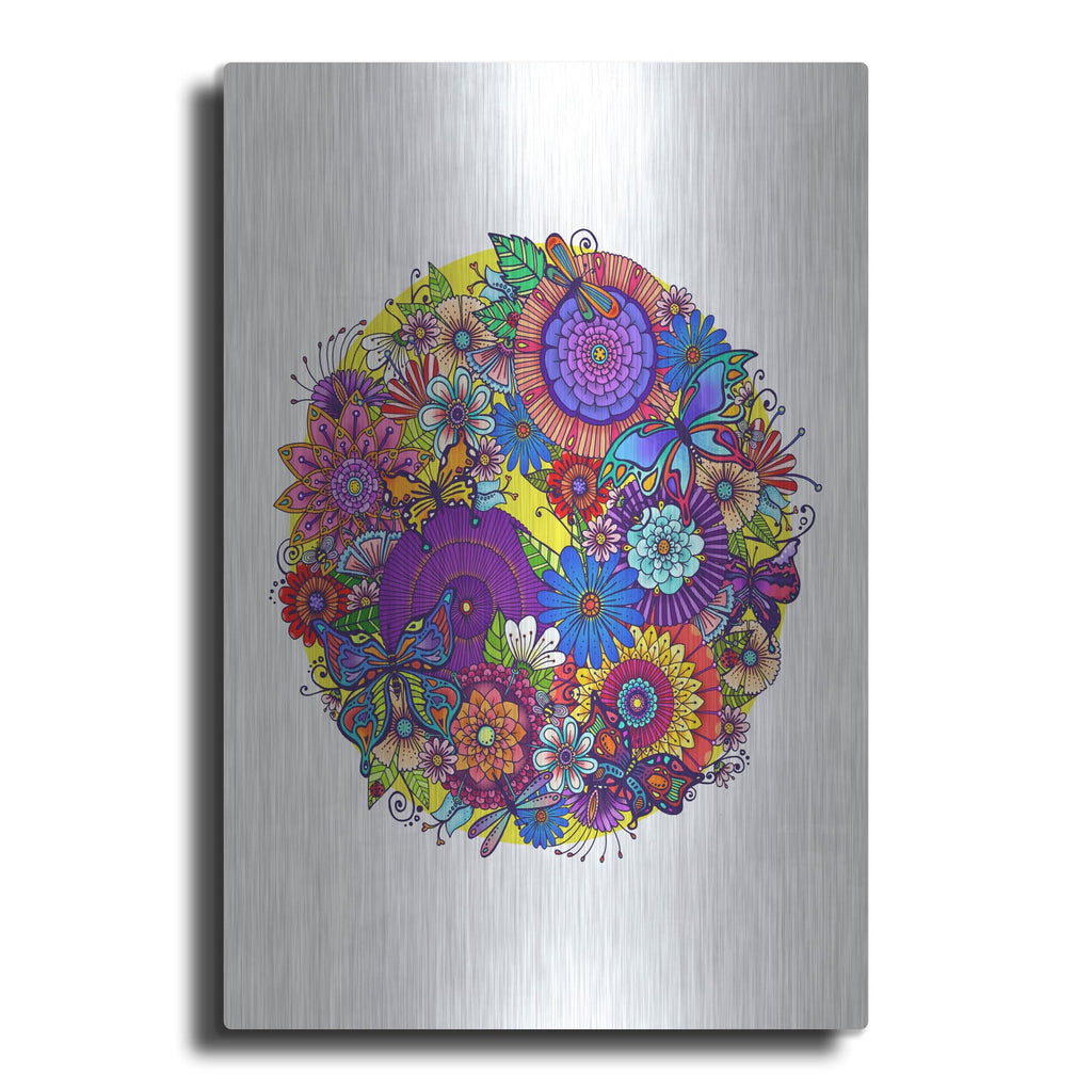 'Butterfly Garden' by Hello Angel – Metal Wall Art