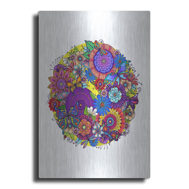 'Butterfly Garden' by Hello Angel – Metal Wall Art