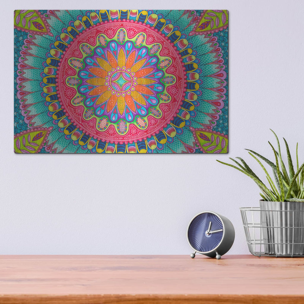 'Summer Fun' by Hello Angel – Metal Wall Art, 16x12 room view