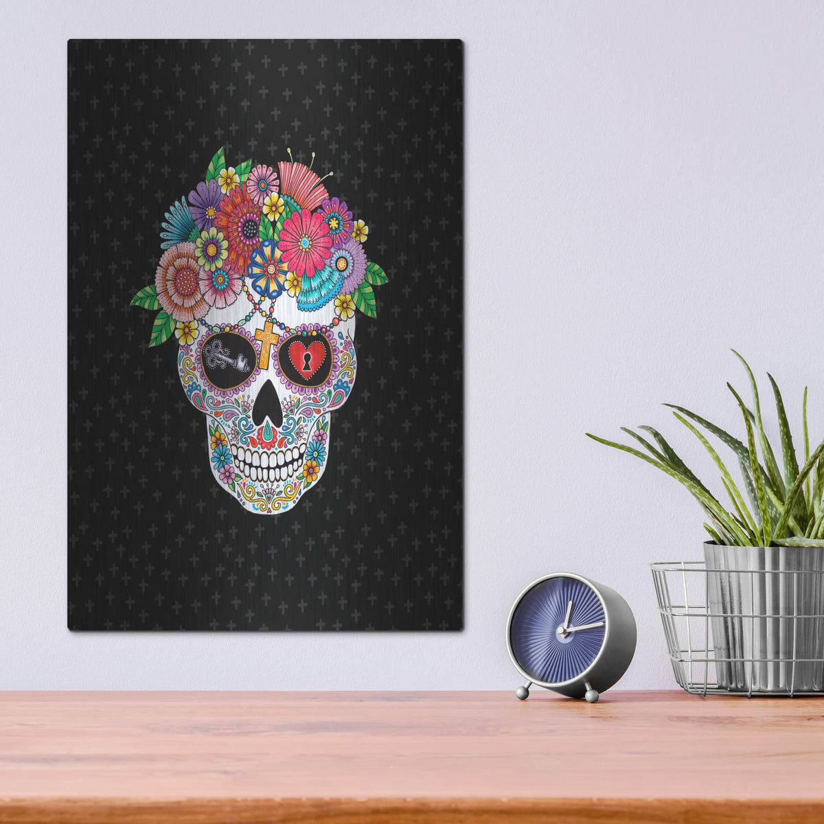 'Lost Love' by Hello Angel – Metal Wall Art, 12x16 room view
