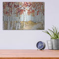 'Festive Foliage X' by Anne Tavoletti – Metal Wall Art, 16x12 room view