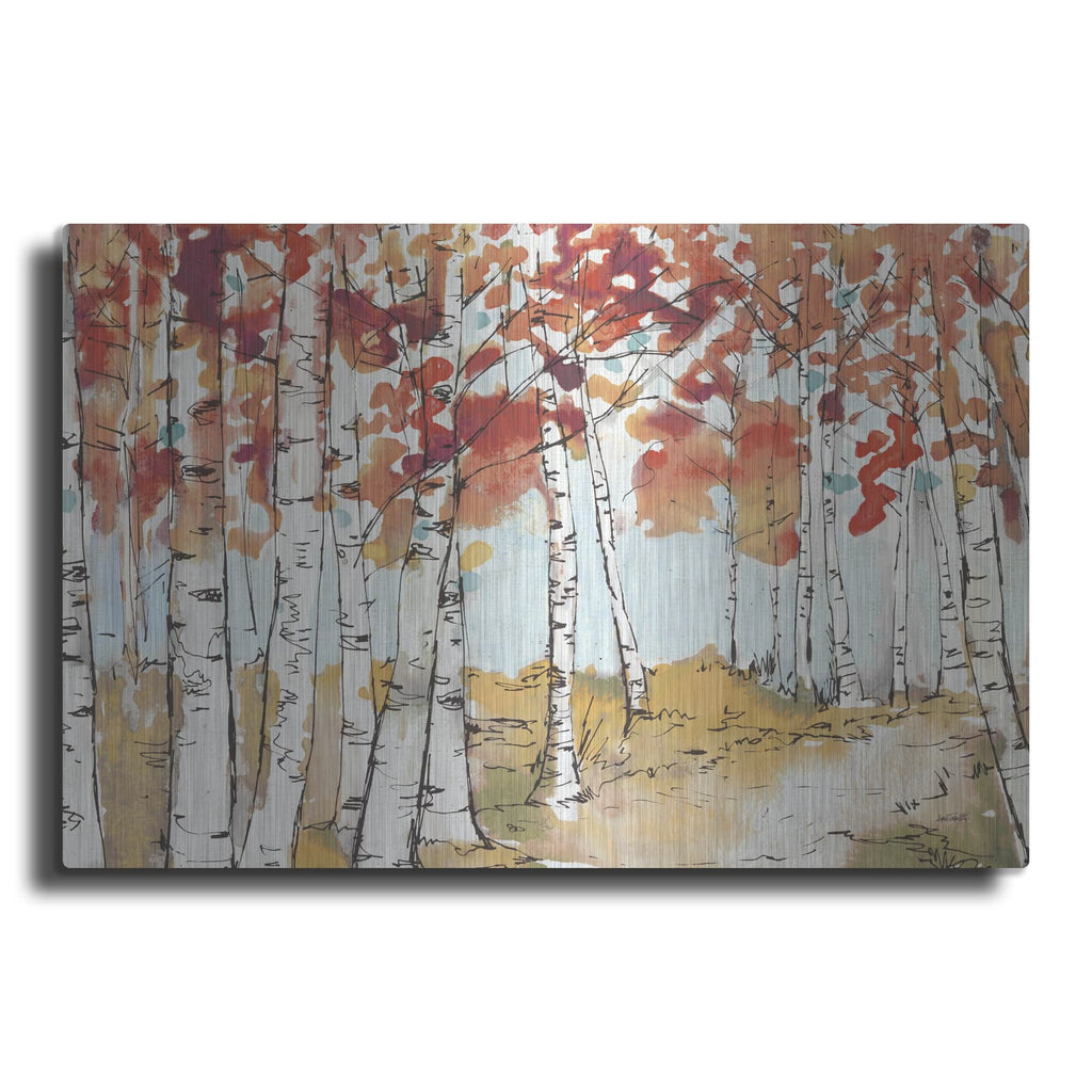 'Festive Foliage X' by Anne Tavoletti – Metal Wall Art