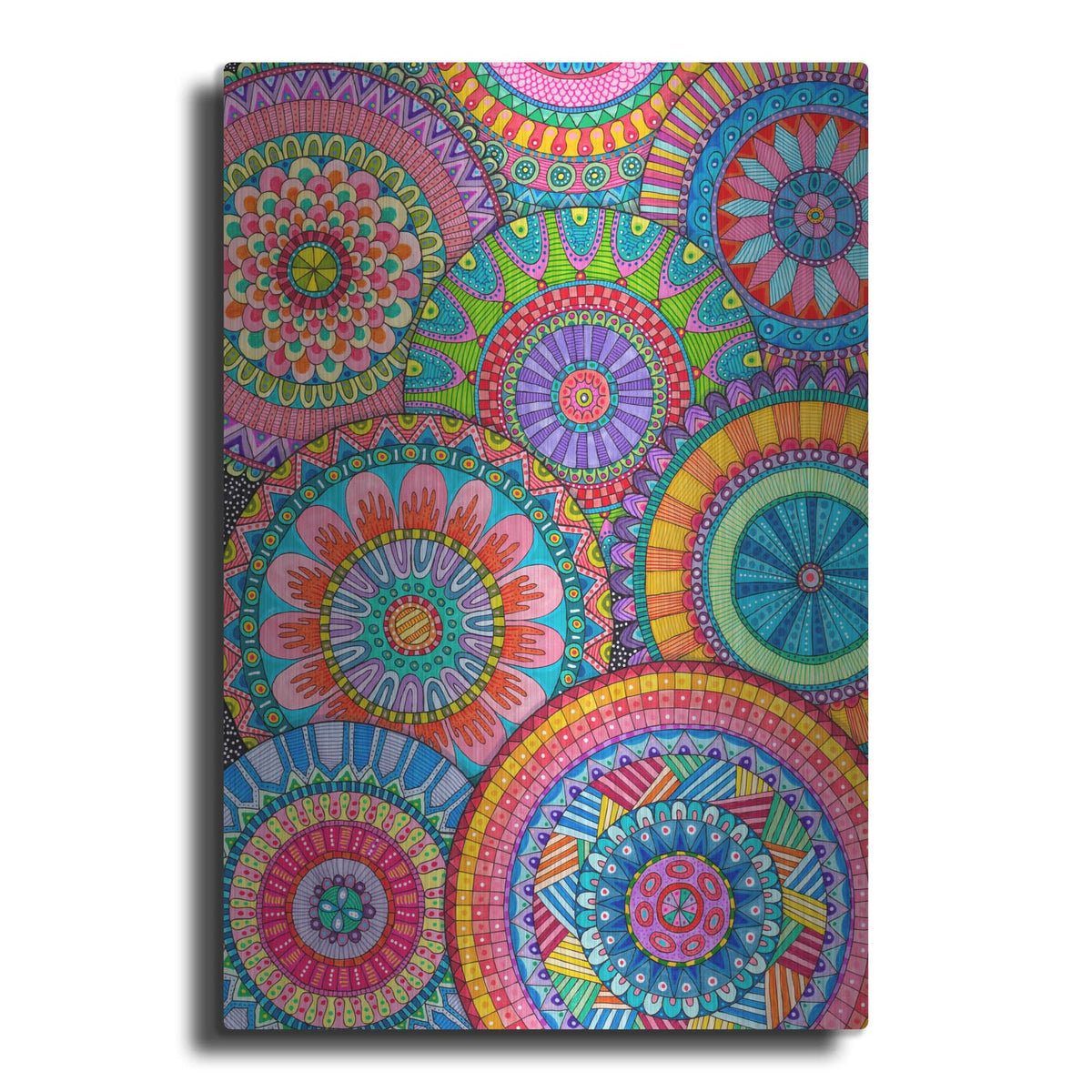 'Circulars' by Hello Angel – Metal Wall Art