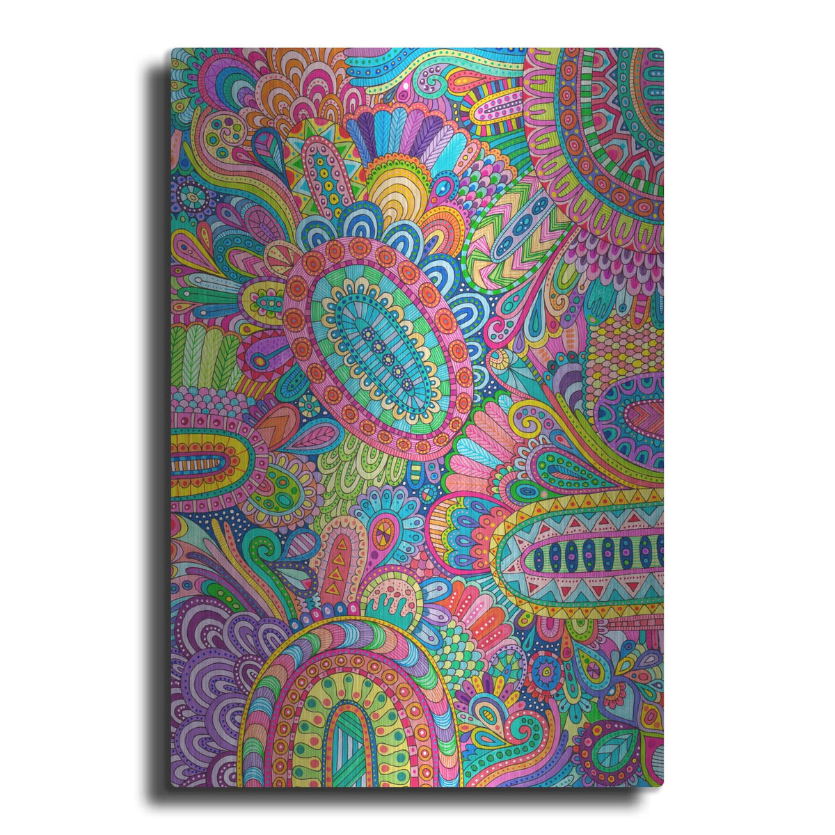 'Doodles All Over 2' by Hello Angel – Metal Wall Art