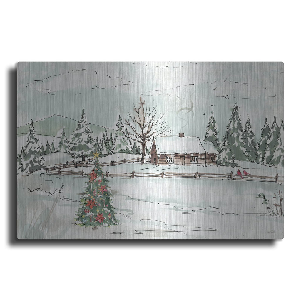 'Seasonal Charm X' by Anne Tavoletti – Metal Wall Art