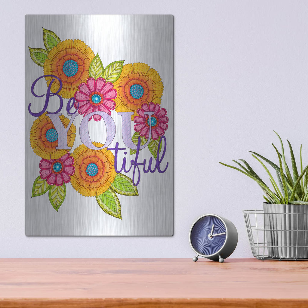 'Letters & Words 9' by Hello Angel – Metal Wall Art, 12x16 room view