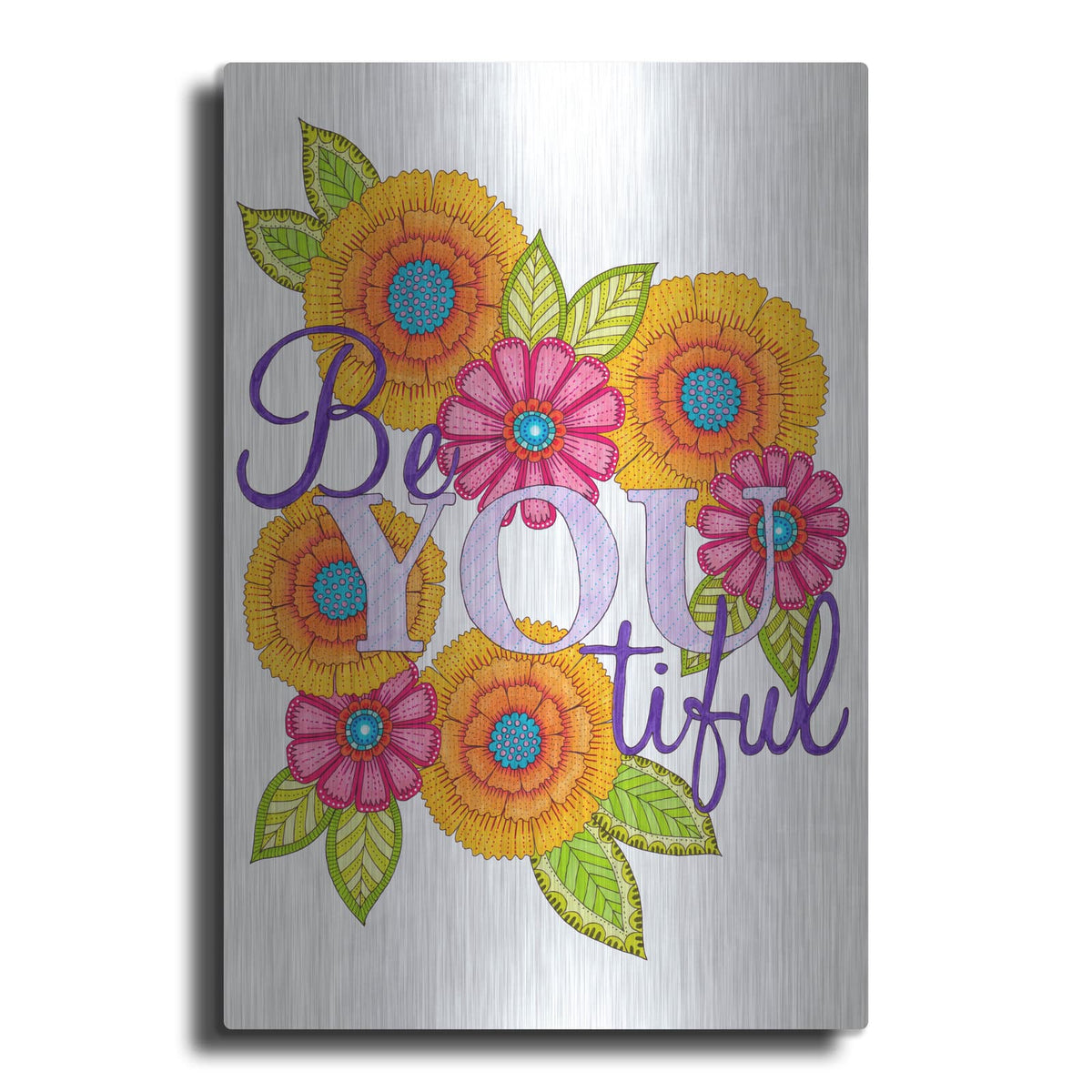 'Letters & Words 9' by Hello Angel – Metal Wall Art