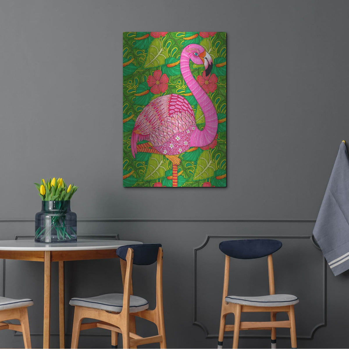 'Animals 28' by Hello Angel – Metal Wall Art, 24x36 room view