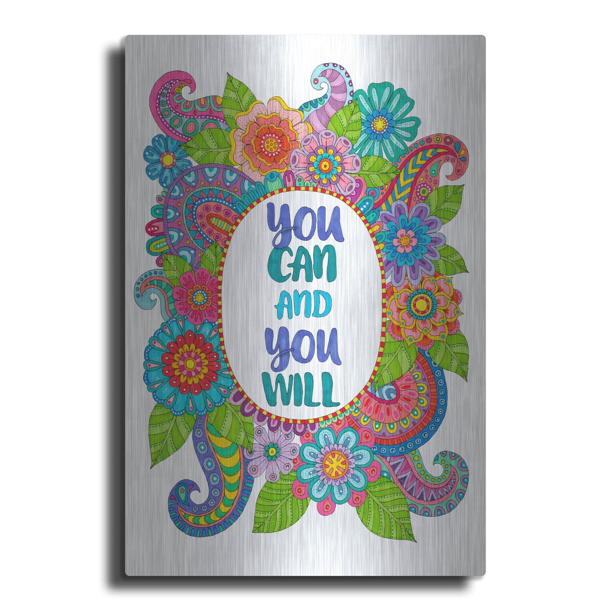 'Inspirational Quotes 7' by Hello Angel – Metal Wall Art