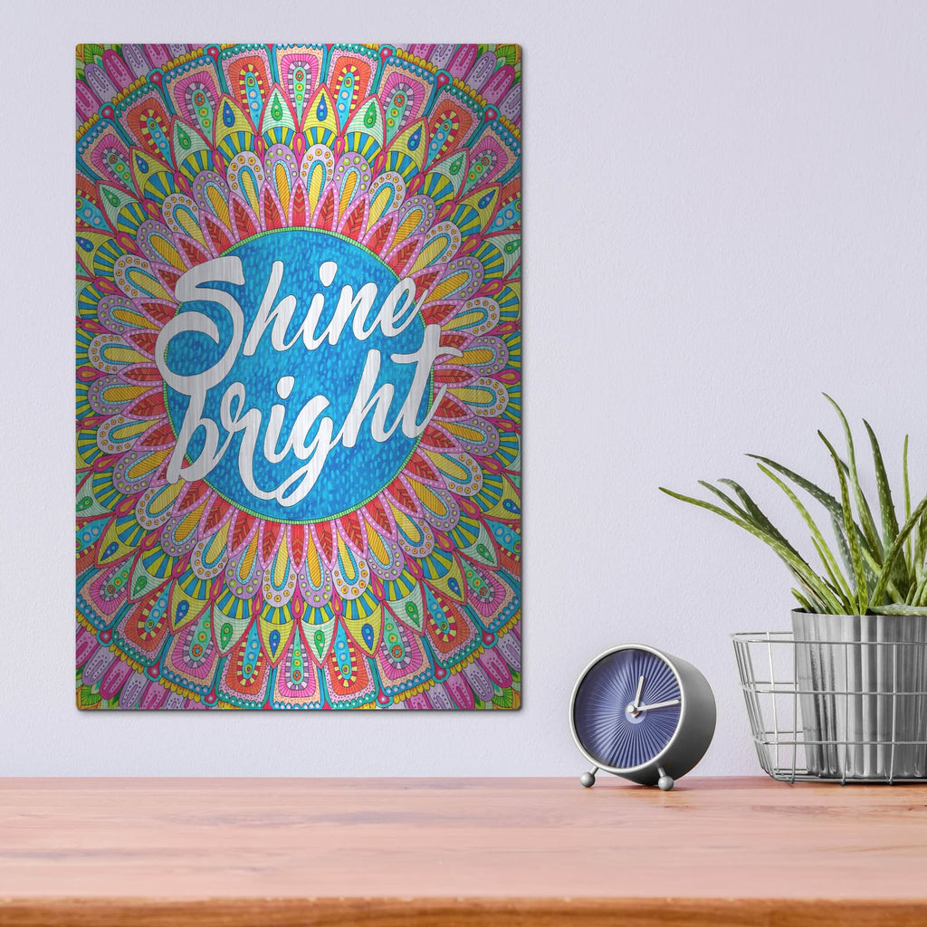 'Inspirational Quotes 10' by Hello Angel – Metal Wall Art, 12x16 room view