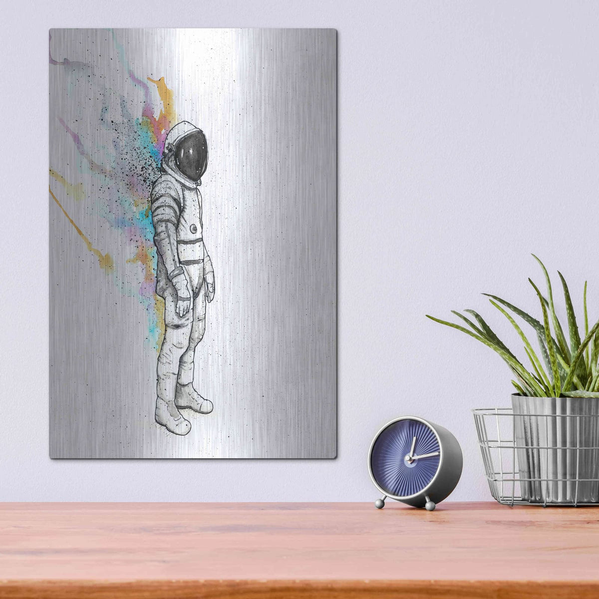'Astronaut Heat' by Craig Snodgrass – Metal Wall Art, 12x16 room view