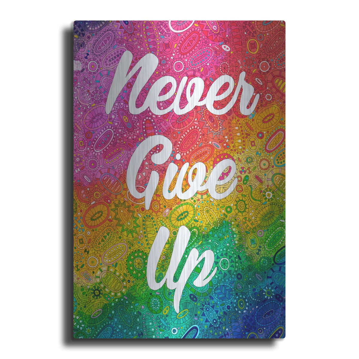 'Inspirational Quotes 17' by Hello Angel – Metal Wall Art