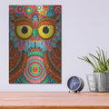 'Night Owls 17' by Hello Angel – Metal Wall Art, 12x16 room view