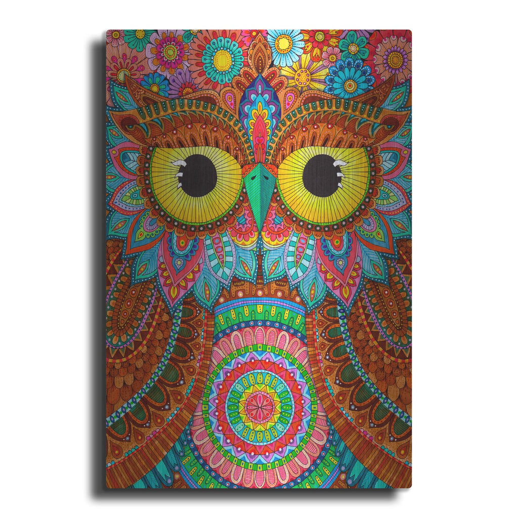 'Night Owls 17' by Hello Angel – Metal Wall Art