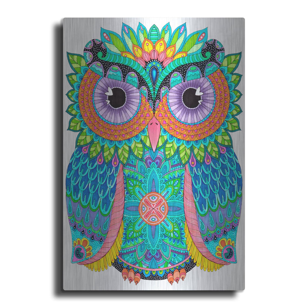 'Night Owls 25' by Hello Angel – Metal Wall Art