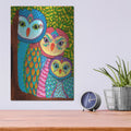 'Night Owls 20' by Hello Angel – Metal Wall Art, 12x16 room view