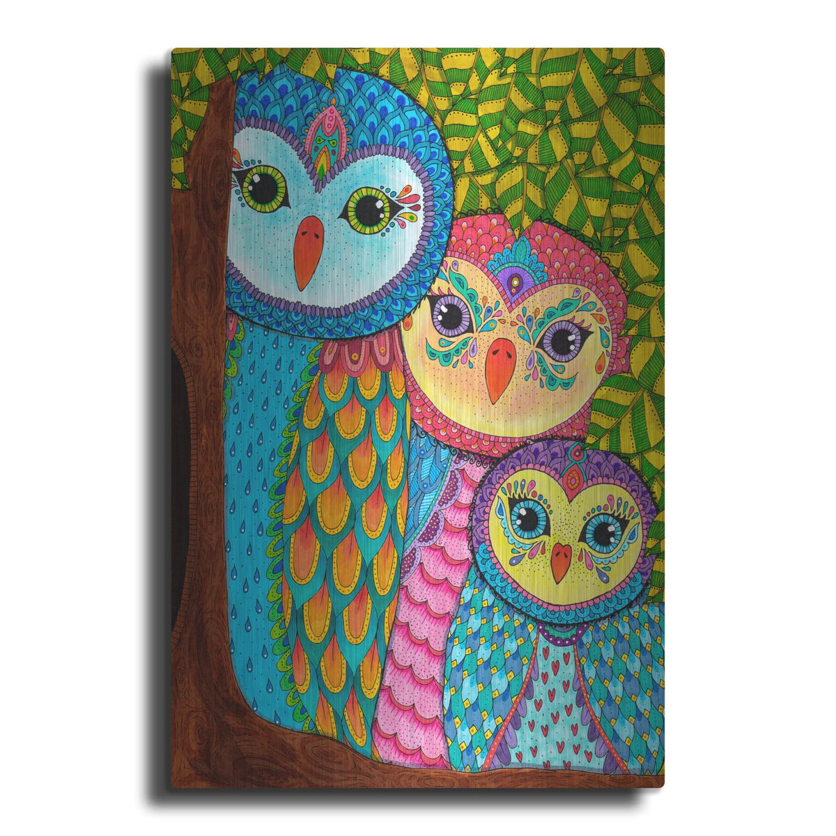 'Night Owls 20' by Hello Angel – Metal Wall Art