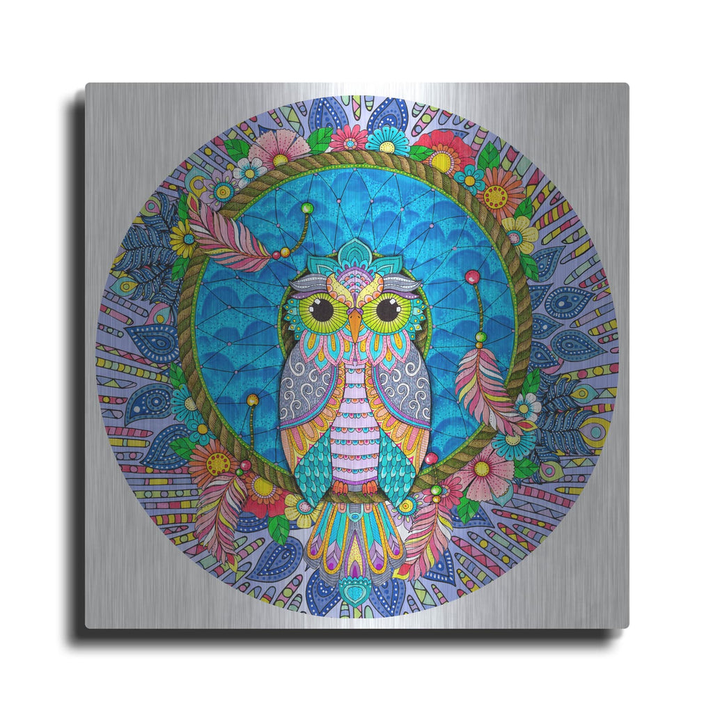 'Night Owls 21' by Hello Angel – Metal Wall Art