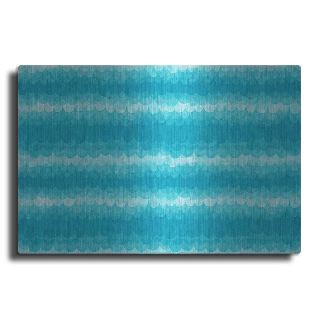 'Water Scallops' by Hello Angel – Metal Wall Art