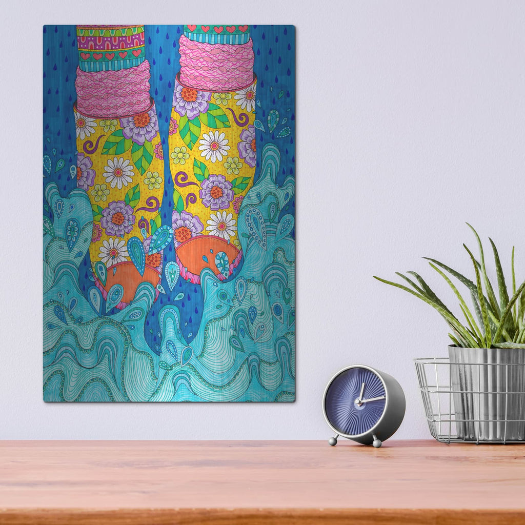 'Winter Wonderland 29' by Hello Angel – Metal Wall Art, 12x16 room view