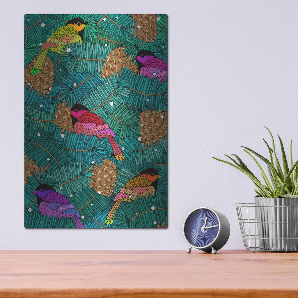 'Winter Wonderland 14' by Hello Angel – Metal Wall Art, 12x16 room view