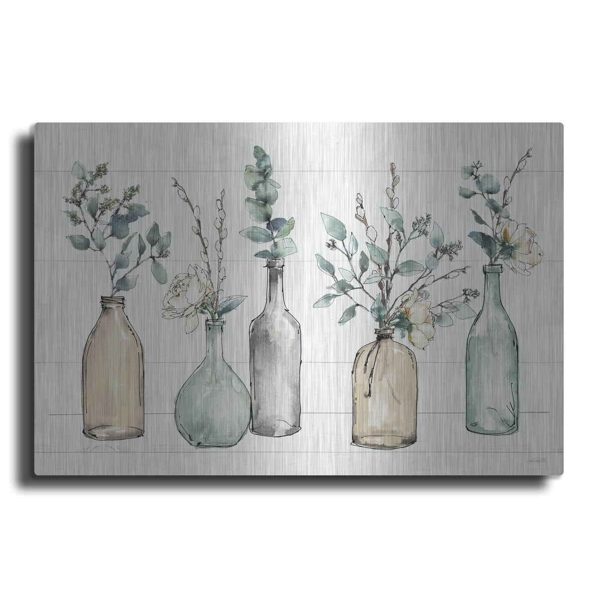 'Modern Farmhouse I' by Anne Tavoletti – Metal Wall Art