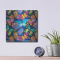 'Tropical Paradise 21' by Hello Angel – Metal Wall Art, 12x12 room view