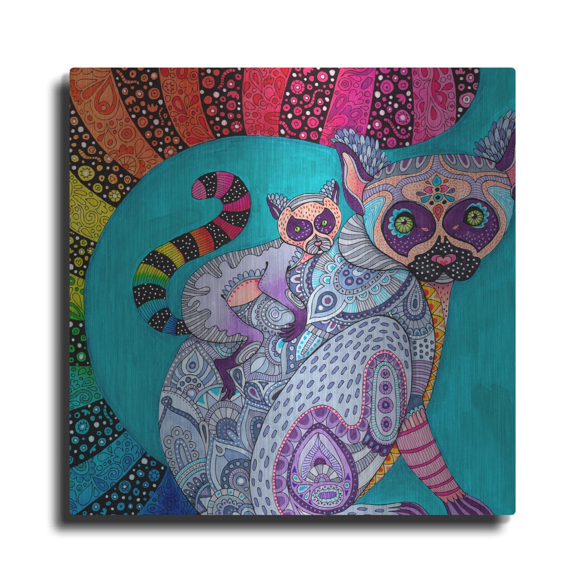 'Jungle Safari 13' by Hello Angel – Metal Wall Art