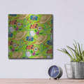 'Jungle Safari 17' by Hello Angel – Metal Wall Art, 12x12 room view