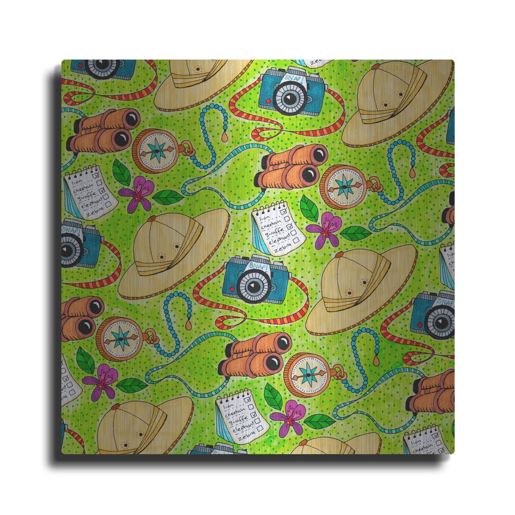 'Jungle Safari 17' by Hello Angel – Metal Wall Art