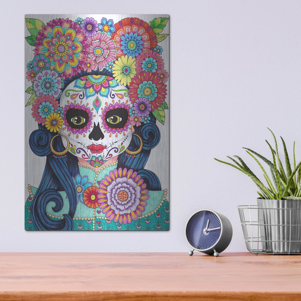 'Beautiful Belles 1' by Hello Angel – Metal Wall Art, 12x16 room view