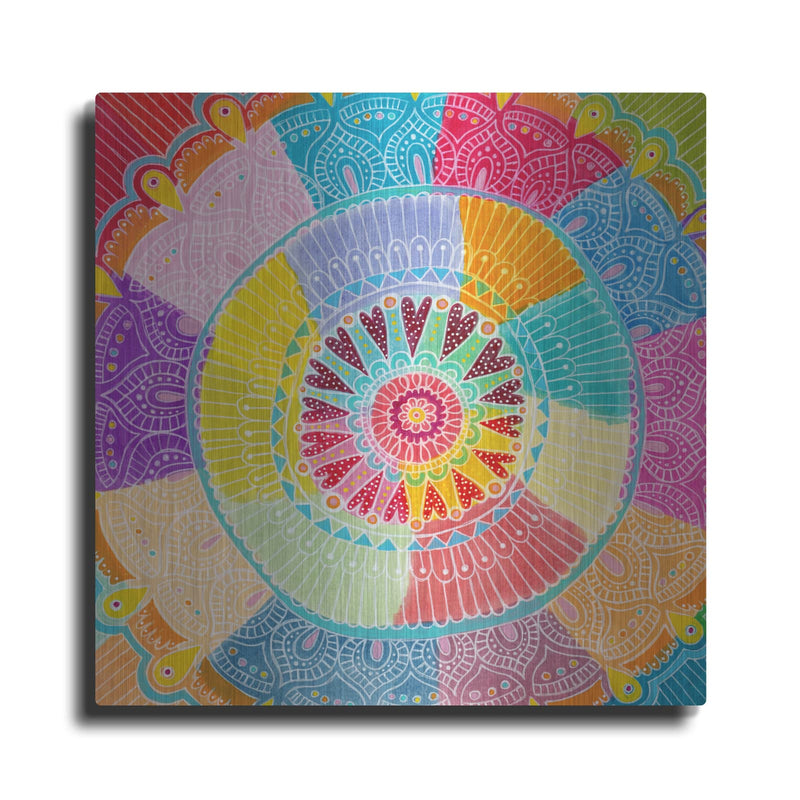 'Fairground' by Hello Angel – Metal Wall Art
