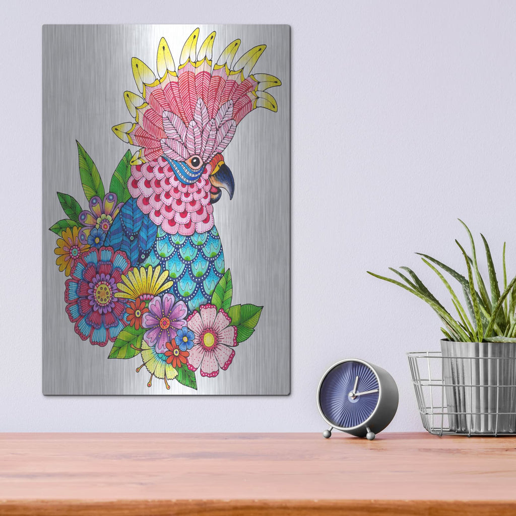'Winged Things 14' by Hello Angel – Metal Wall Art, 12x16 room view