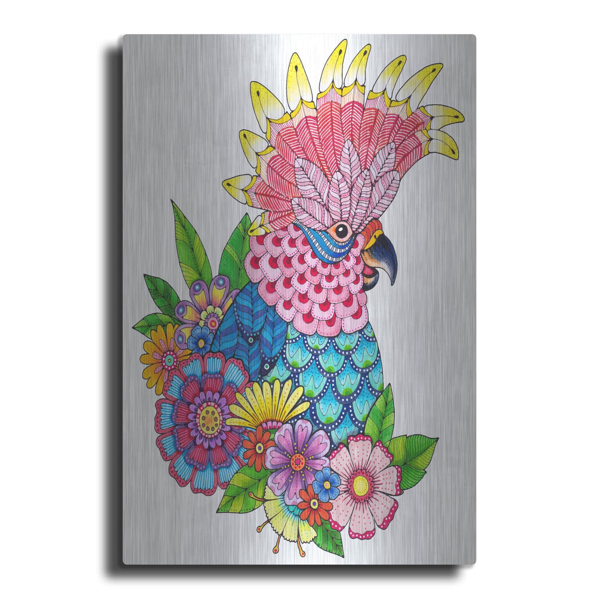 'Winged Things 14' by Hello Angel – Metal Wall Art