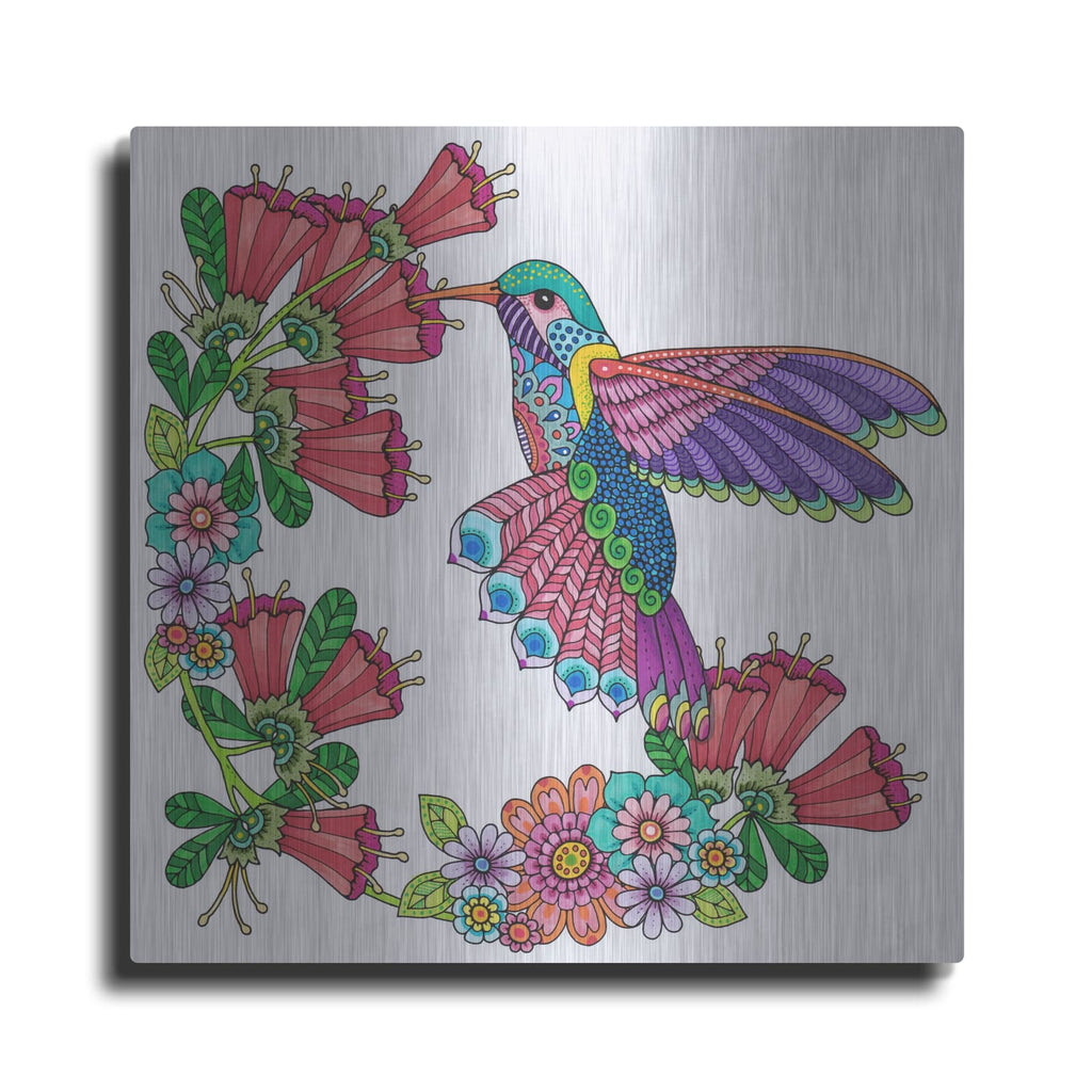 'Winged Things 12' by Hello Angel – Metal Wall Art
