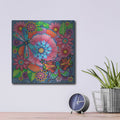 'Winged Things 17' by Hello Angel – Metal Wall Art, 12x12 room view