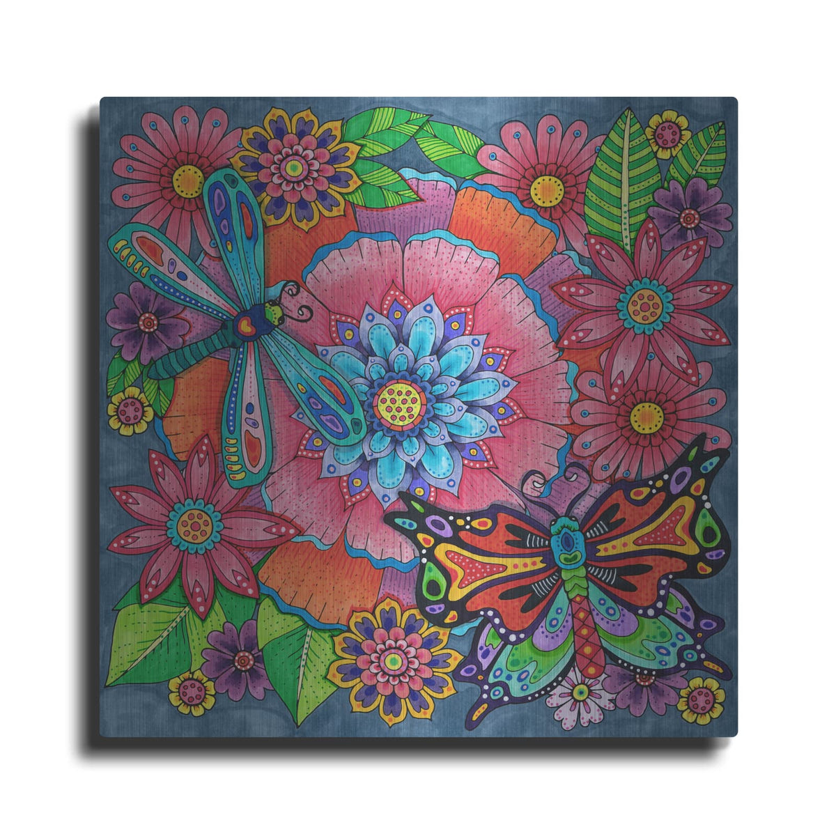 'Winged Things 17' by Hello Angel – Metal Wall Art