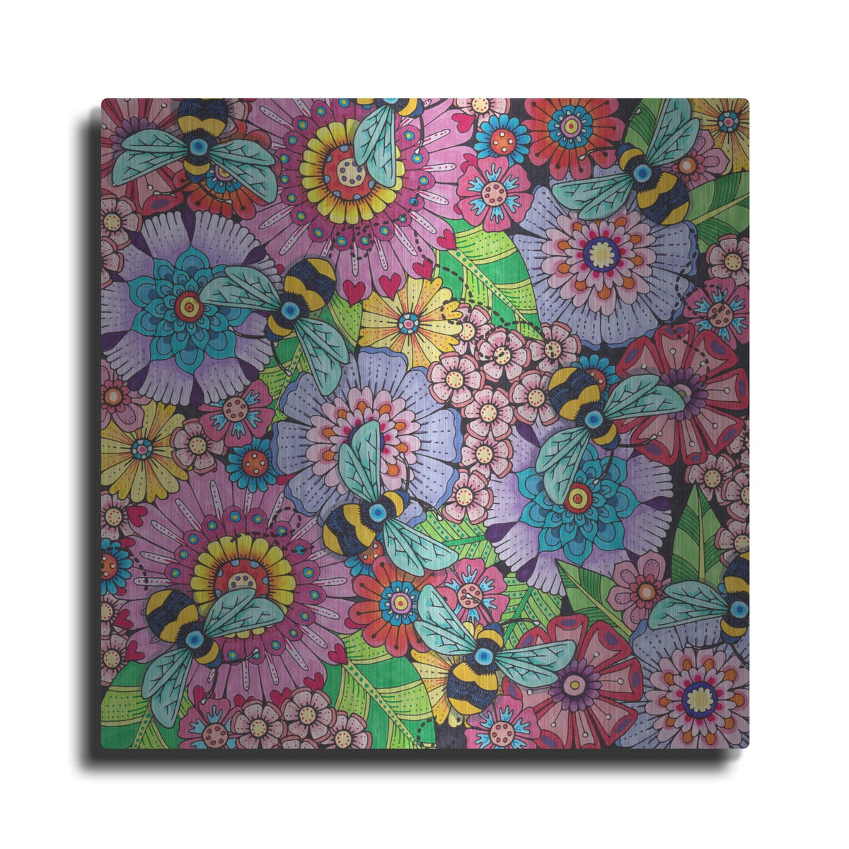 'Winged Things 24' by Hello Angel – Metal Wall Art