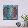 'Winged Things 26' by Hello Angel – Metal Wall Art, 12x12 room view