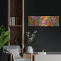 'Island Florals' by Hello Angel – Metal Wall Art, 36x12 room view