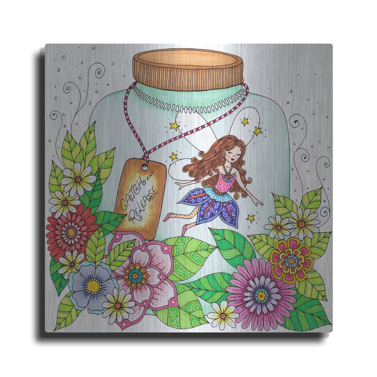 'I Believe 12' by Hello Angel – Metal Wall Art
